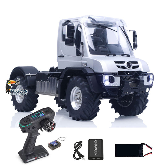 4X4 1/14 Metal Remote Control Rock Crawler U535 Lite RC Off Road Vehicle 2Speed Transmission Metal Chassis Differential Locks for Adult