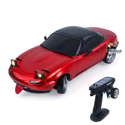 LDRC LD1804 1/18 Plastic 4X2 Remote Control Drift Car RTR Brushed Motor ESC Servo Light System RC Racing Vehicle Assembled