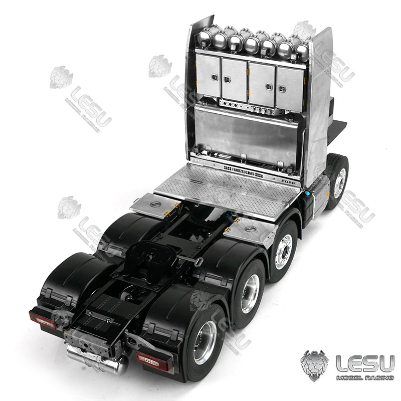 LESU 1/14 Metal 6x6/8x8 Chassis with 2 Speed Transmission for TAMIYA FH16 RC Tractor Truck Suitable to Modification Enthusiasts
