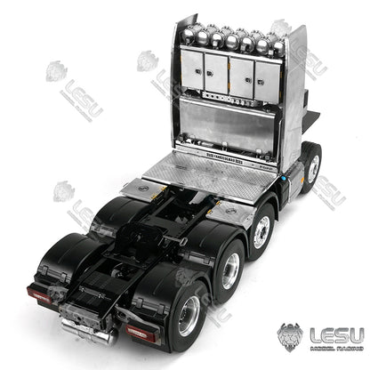 LESU 1/14 Metal 6x6/8x8 Chassis with 2 Speed Transmission for TAMIYA FH16 RC Tractor Truck Suitable to Modification Enthusiasts