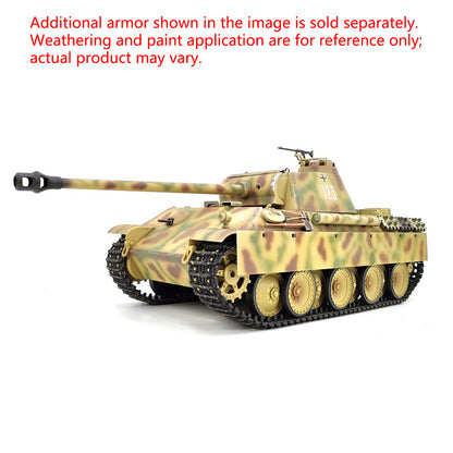 Henglong RTR 1/16 7.0 RC Tank German Panther G 3879 Steel Gearbox BB IR Sound Smoking 2.4G Radio 1800MAH Battery 320 Degree