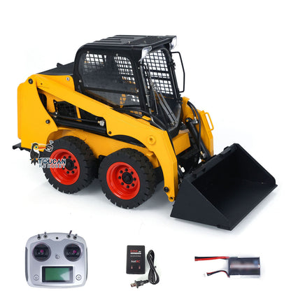 Toucanhobby SM450 1/14 Metal RC Hydraulic RTR Wheel Loader FlySky I6S Controller Light Sound System for Construction Model Enthusiast Outdoor