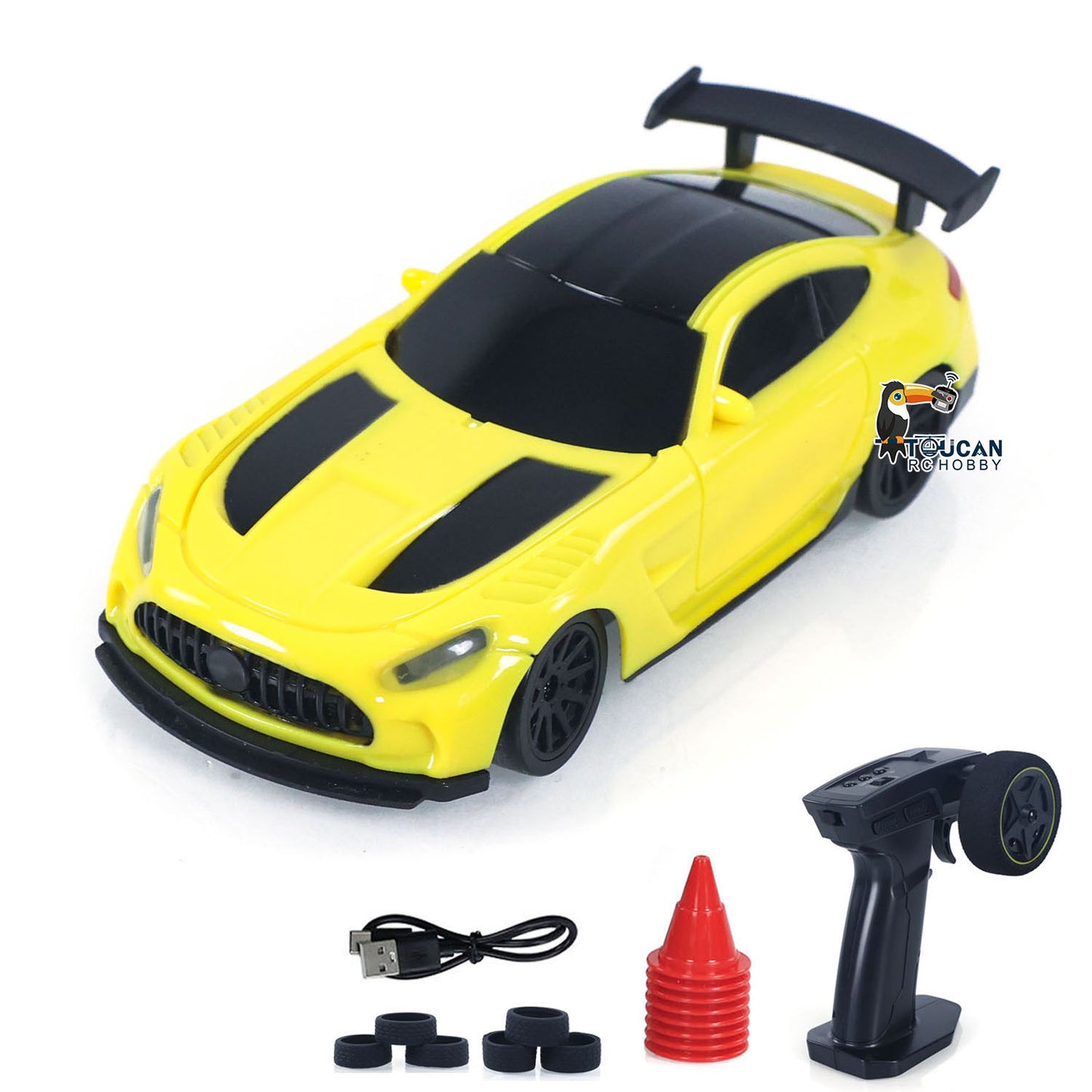 In Stock RTR 4310 1/43 Remote Control Drift Car 4WD RC Racing Vehicles Radio Battery Light Effects No Sounds Mini Car Toy Model Gift