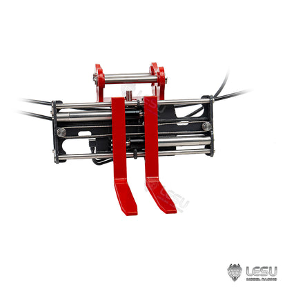 Metal 270 Degrees Rotatable Hydraulic Fork for LESU 1/14 RC Hydraulic Digger Aoue C374F Radio Control Excavator Heavy Machine Model
