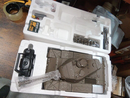 Second Hand US Stock Fast Free Shipping 2.4Ghz Henglong 1/16 7.0 Plastic 3839 Walker Bulldog RTR RC Tank Model BB Unit Infrared Combat Smoke