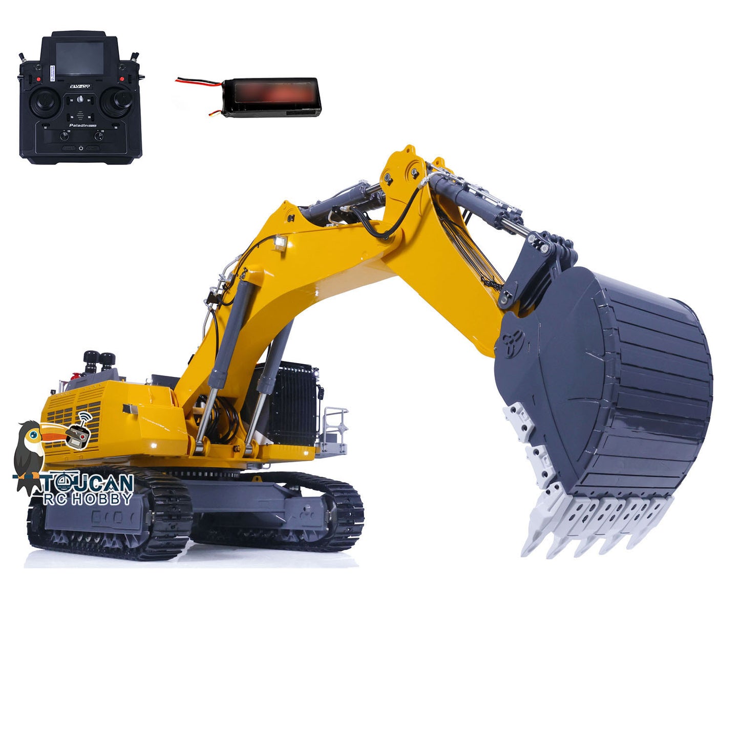 USA Pre-Order by the sea 1:14 LESU RC Hydraulic Excavator AOUE 9150 Metal RTR FlySky PL18EVLite Remote Control Digger Model ESC Servo Motor Light Battery