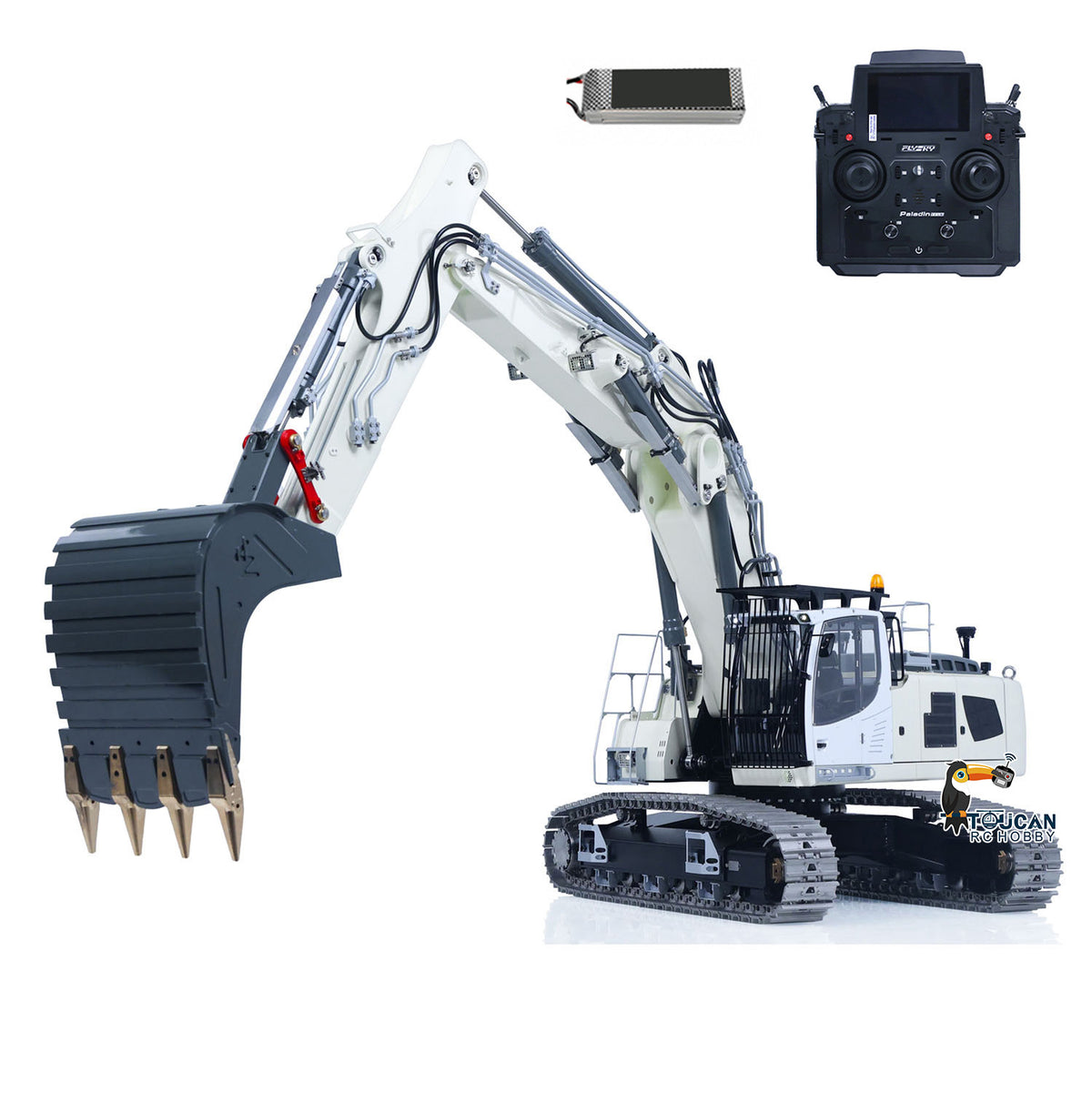 LESU 1/14 RC Hydraulic Excavator LR956 - 95% Metal RTR PNP