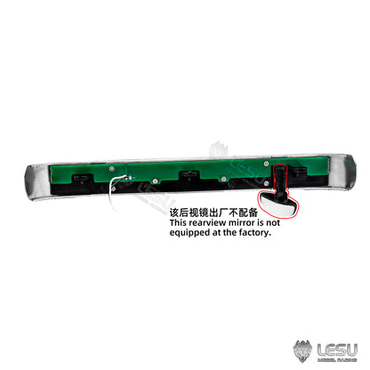 Metal Sun Visor 3V LED Spotlight Sun Shield for DIY TAMIYA 1/14 RC Tractor Truck 770S Remote Control Lorry Car Model Vehicles