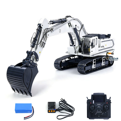TOUCAN RC HOBBY LR976 1/12 Metal RTR RC Hydraulic Excavator 6-Way Valve Dual Pump Brushless Motor Quick Coupler PL18EV Lite Controller Smoke Light Sound