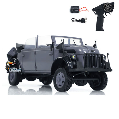TOUCAN RC HOBBY 1/18 HG4-51 4x4 RC Command Vehicles 4WD Radio Control Off-road Car Model UPgraded Version Sound Light Smoke Unit ESC Servo Motor