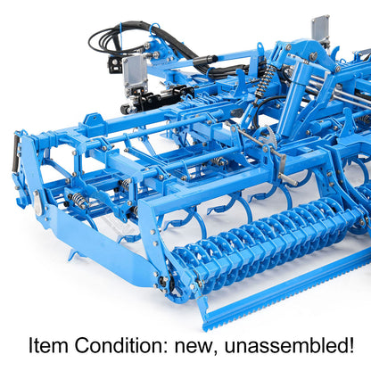 K500 Metal Seedbed Pre-sowing Soil Preparation Machine Planter KIT for LESU 1/14 RC Hydraulic Agricultural Car Tractor AOUE 1050