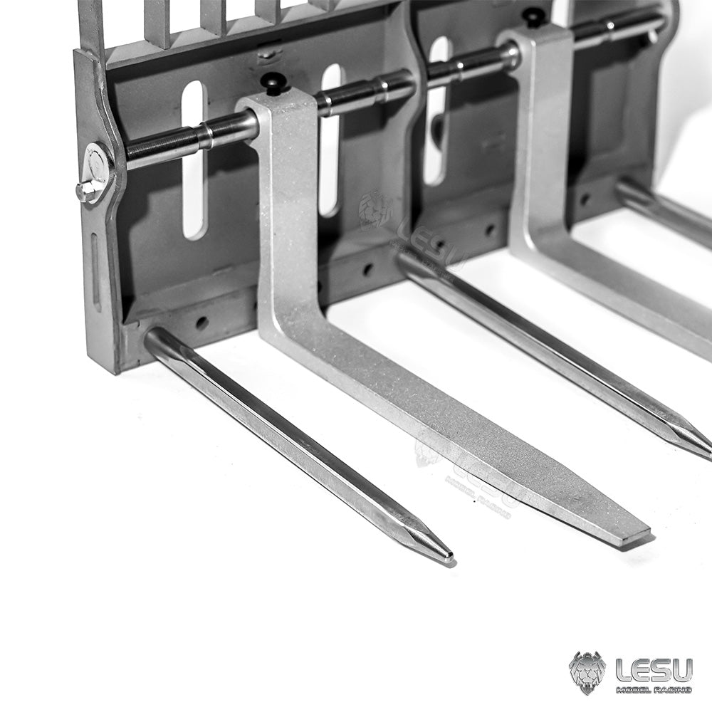 Lesu Metal Fork C0020 for 1/14 RC Hydraulic Loader AOUE MCL8 AT1050 WA100M-8 Remote Control Construction Vehicle RD-A0015 RD-A0021 RD-A0016 Model DIY Parts