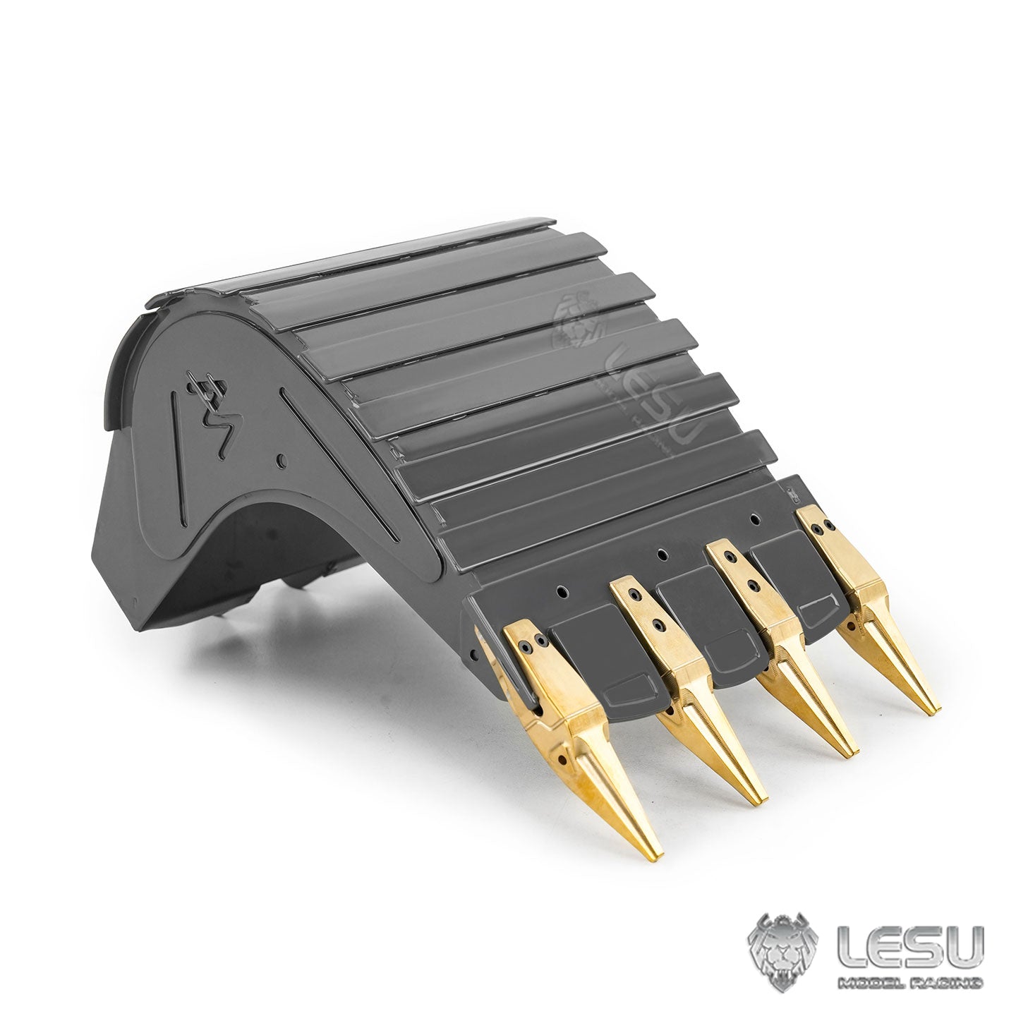 Metal Original Bucket B0030-G for LESU 1/14 RC Hydraulic Excavator LR956 PC360 ET26L SK500 ET26B ET36L Remote Control Digger