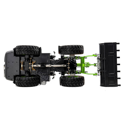 Metal LESU 1/14 RC Hydraulic Loader Aoue WA100M-8 4X4 RTR Remote Control Construction Vehicle Axle Lock Sound Light ST8 Radio