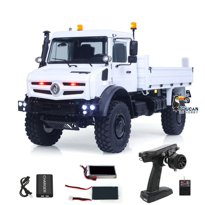 LESU 44023 1/14 Metal RC Off-Road All-Terrain Light Truck Car Remote Controller and Receiver 3 Speed Transmission Smoke Unit Light Sound System