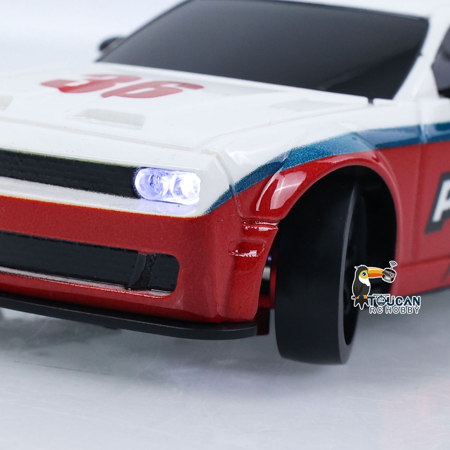 JIABAILE 3612 4WD Plastic 1/36 RC Drift Car Gyroscope Indoor Outdoor Mini Racing Vehicles Model LED Lights Battery 2.4G Radio
