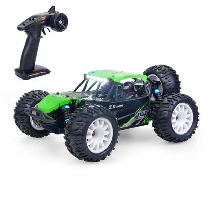 4WD RC Desert Buggy DTK-16 ZD Racing 1/16 2.4GHz Remote Control Off Road Vehicle 45KM/H 2435 Brushless Motor Lights Battery RTR