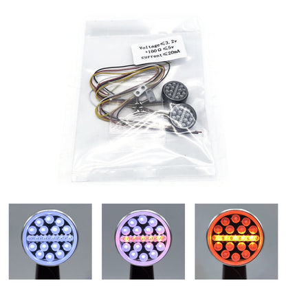 Degree LED Spotlight for 1/14 RC Hydraulic Dumper Tractor Truck Trailer Lorry