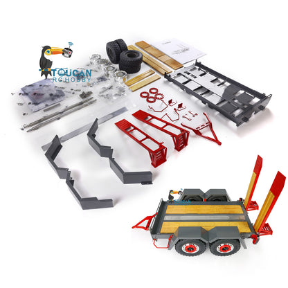 Metal Trailer Plate for 1/14 LESU Aoue-LT5H LT5 Wheeled Tracked Skid-Steer Loader Remote Control Hydraulic Model Car