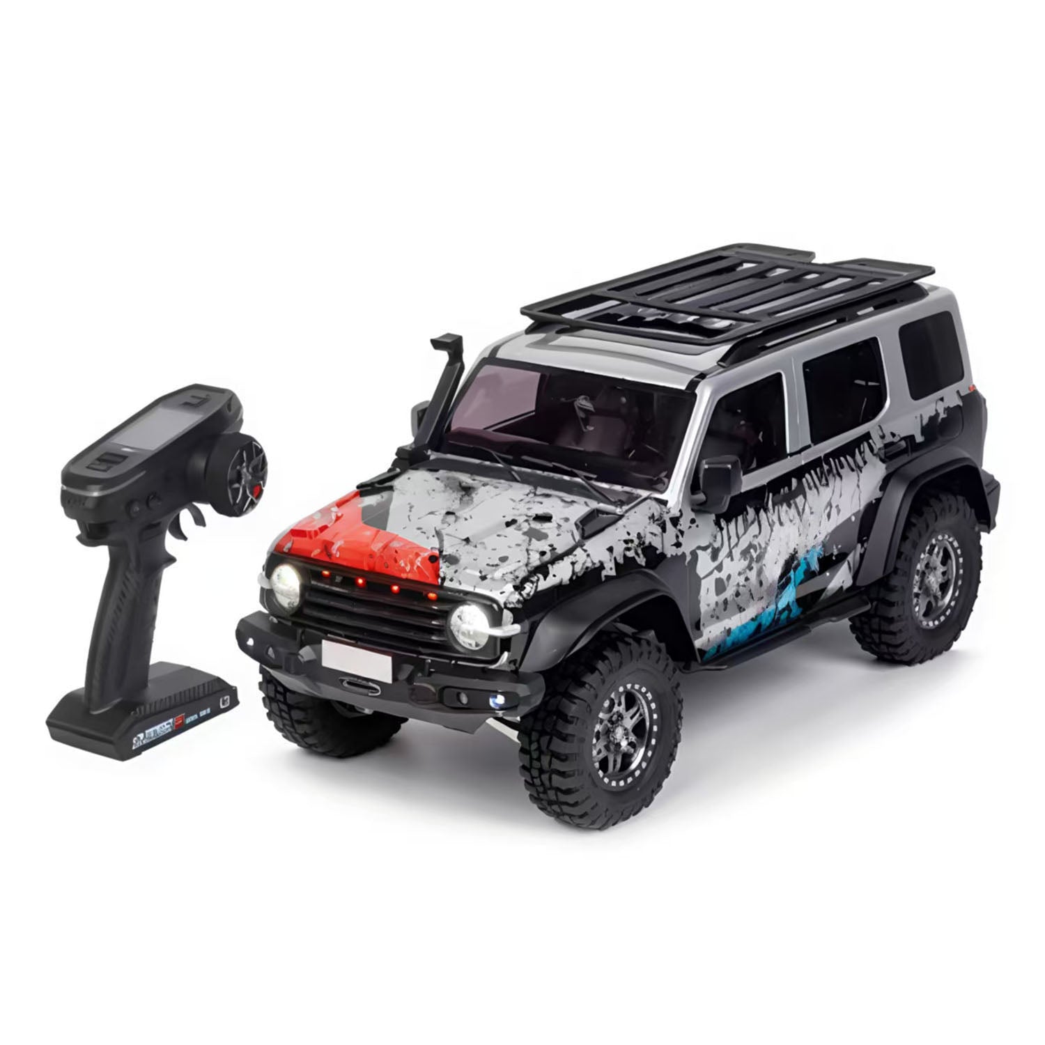 US Stock TRACTION HOBBY 1/8 RC Climbing Car Tank 300 Special