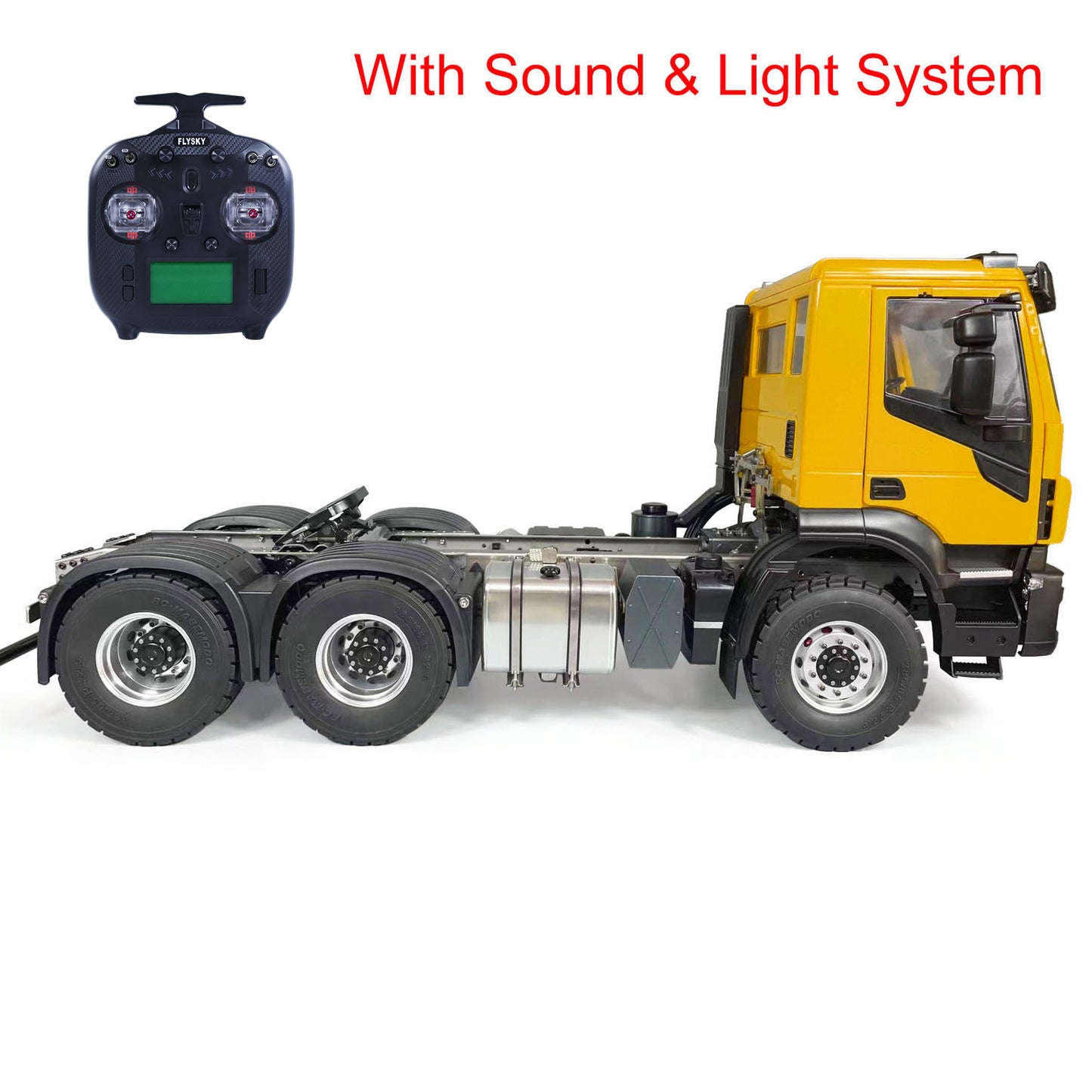 1/14 6x6 RC Tractor Truck 2 Speed Transmission Radio Control Car Sounds Lights