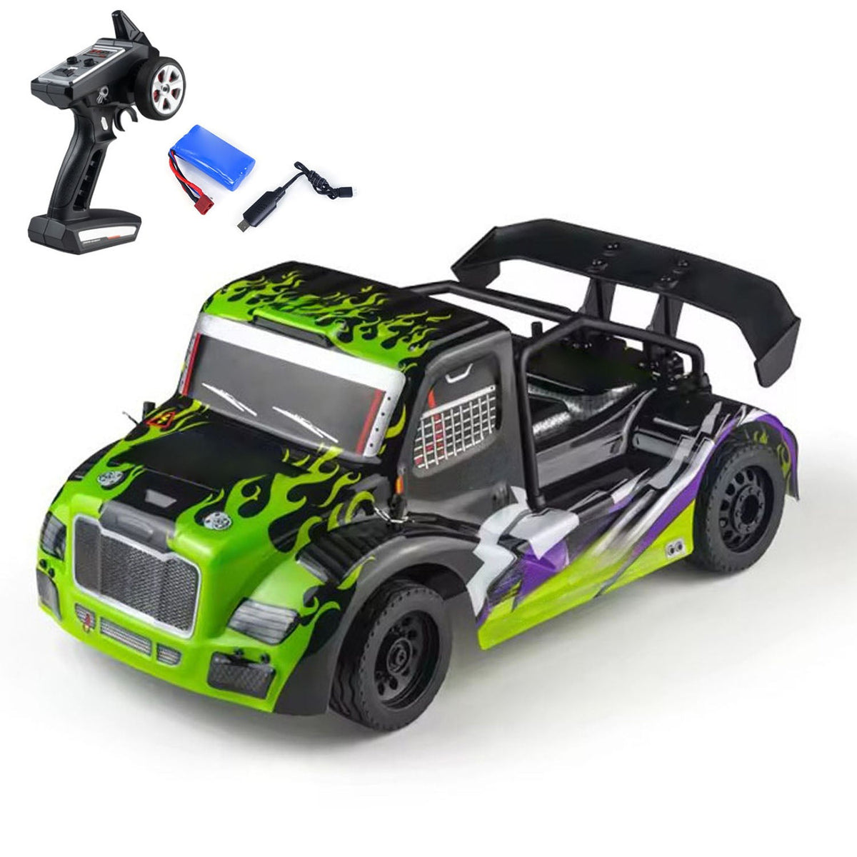 TOUCAN RC HOBBY Suchiyu 12.6 Inches PVC Shell 16304 1/16 AWD Remote Control Drift Car RC Model Vehicle 380 Brushed Motor 30A ESC Ball Bearing RTR