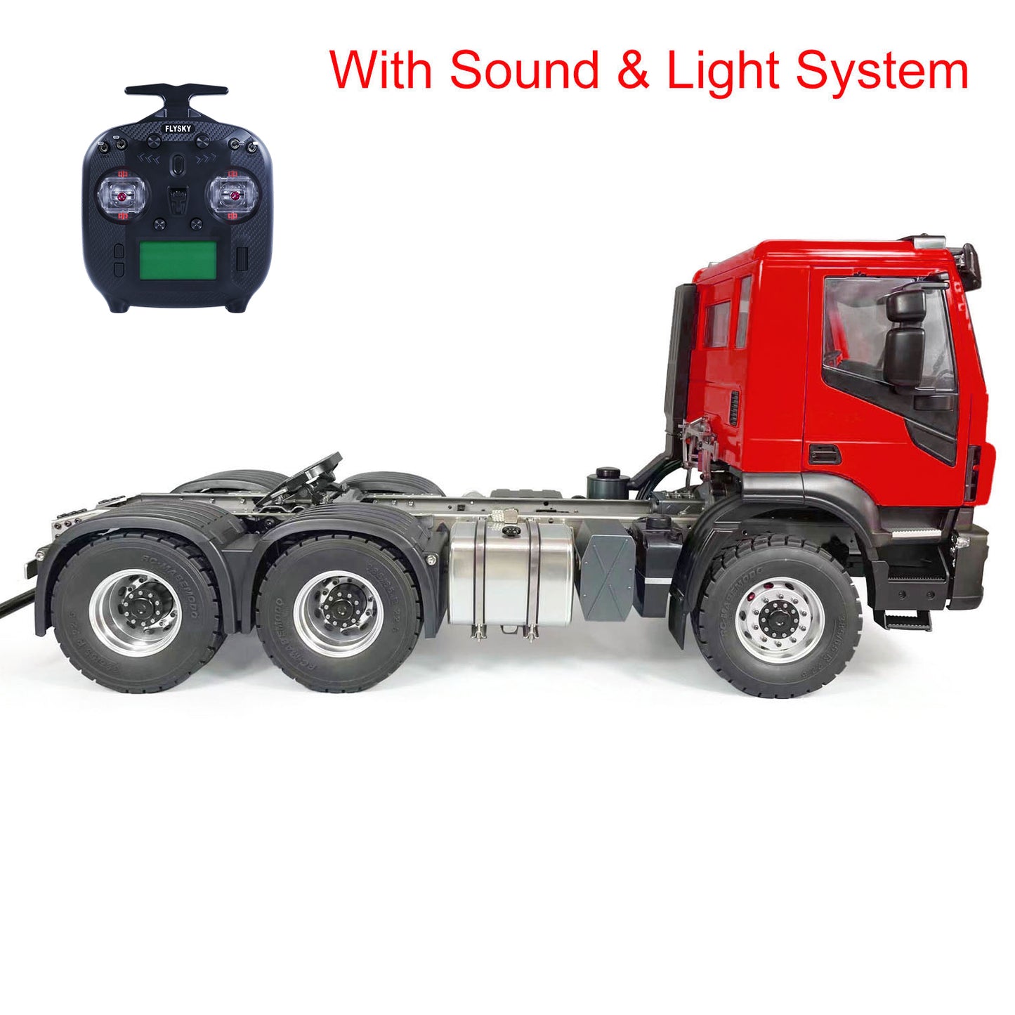 1/14 6x6 RC Tractor Truck 2 Speed Transmission Radio Control Car Sounds Lights