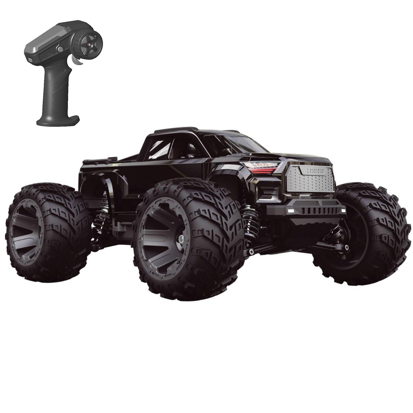 US Stock New UdiRC 1/16 Remote Control Off Road Vehicles Model UD1610S 4WD RC Monster Truck High Speed Brushless Motor ESC Toy Car Gift