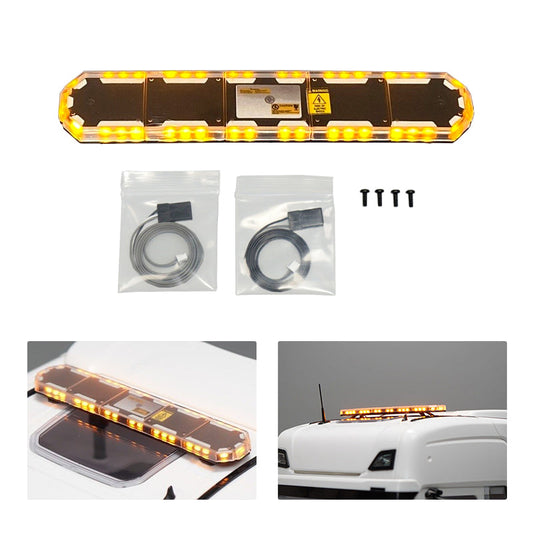 Warning Light LED 5V-6V Plastic Roof Lamp for 1/14 DIY TAMIYA Remote Control Tractor Truck RC Hydraulic Dumper Model Lorry Car