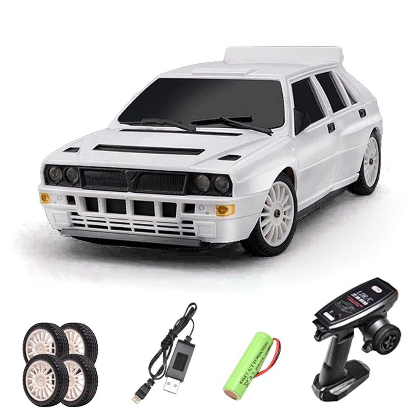 In Stock LDRC 1/28 LD2802 4WD 2.4G Remote Control Drift Car ESC Servo RC Racing Vehicle Motor Protection Full Nylon Frame RTR Model Toy