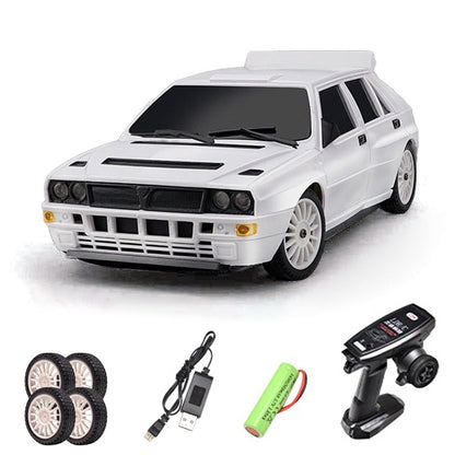 In Stock LDRC 1/28 LD2802 4WD 2.4G Remote Control Drift Car ESC Servo RC Racing Vehicle Motor Protection Full Nylon Frame RTR Model Toy