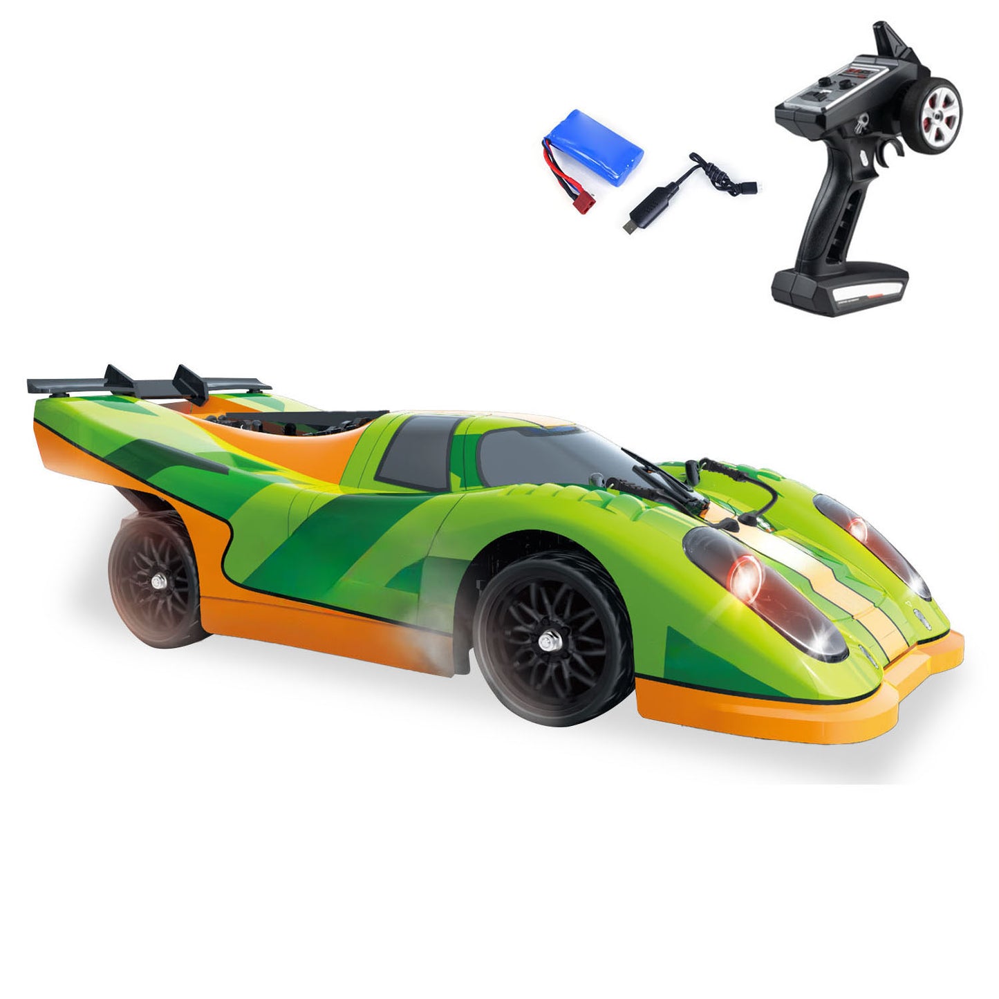 45KM/H SCY 16307Pro 1/16 AWD Remote Control Drift Car Metal Differential Vacuum Tire 2.4GHz Radio System CVD Drive Shaft RTR