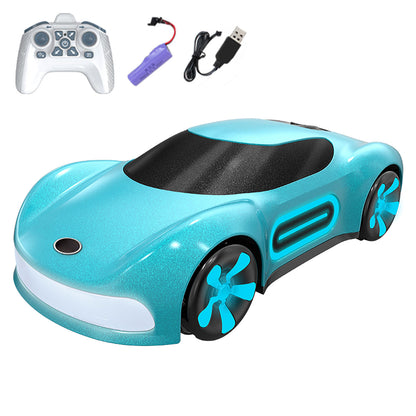 1/18 4*4 Remote Control Racing Drift Car 2.4Ghz RC Stunt Car Model Multi Directional Driving Lights Music Spray RTR Battery