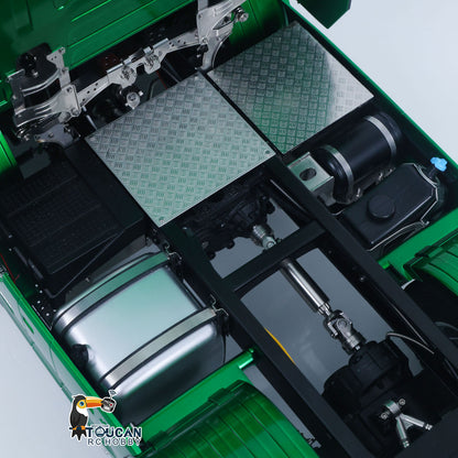 In Stock 1/14 KABOLITE 6*6 Remote Control Tractor Truck 770S 2Speed Gearbox Axle Locks Electric Windshield Wiper Openable Door RTR