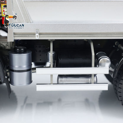 1/14 Hydraulic RC Dump Trucksx 2-speed Gearbox Remote Control Tipper Cars DIY Toy Hobby Model Gift Assembled Painted