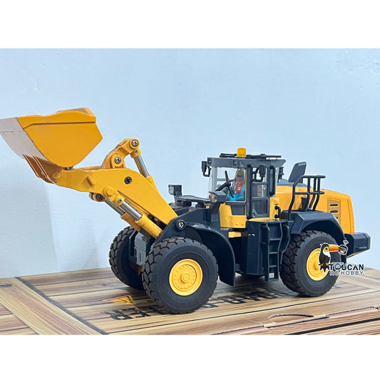 Pre-order Half Metal 1/50 Electric Remote Control Loader Ready To Run Mini RC Engineering Vehicle Model Lights Sounds Desktop Level Gift