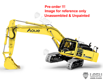 New Pre-Order Deposit LESU PC500 1/14  Hydraulic RC Excavator with 7 Ways Valves 360 Degree Rotation for Model Modification Enthusiast