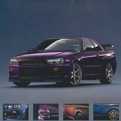 Capo RC Racing Car for 1/8 Limited Edition Drift Vehicles R34 Collection Radio Controlled Model