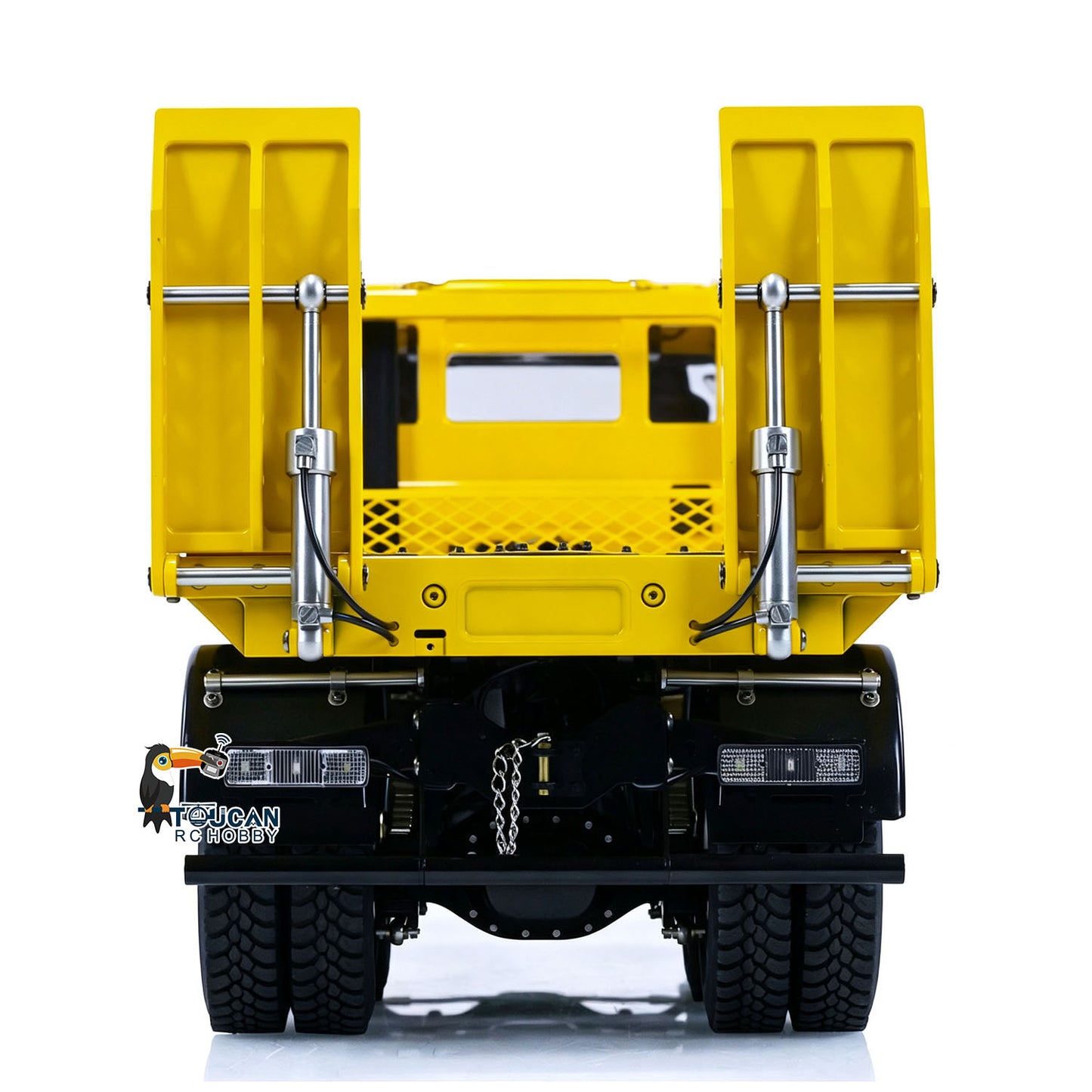 1/14 8x4 Metal RC Hydraulic Wrecker Truck Remote Control Rescue Vehicles Emulated Car for Children Adults PNP