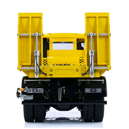 1/14 8x4 Metal RC Hydraulic Wrecker Truck Remote Control Rescue Vehicles Emulated Car for Children Adults PNP