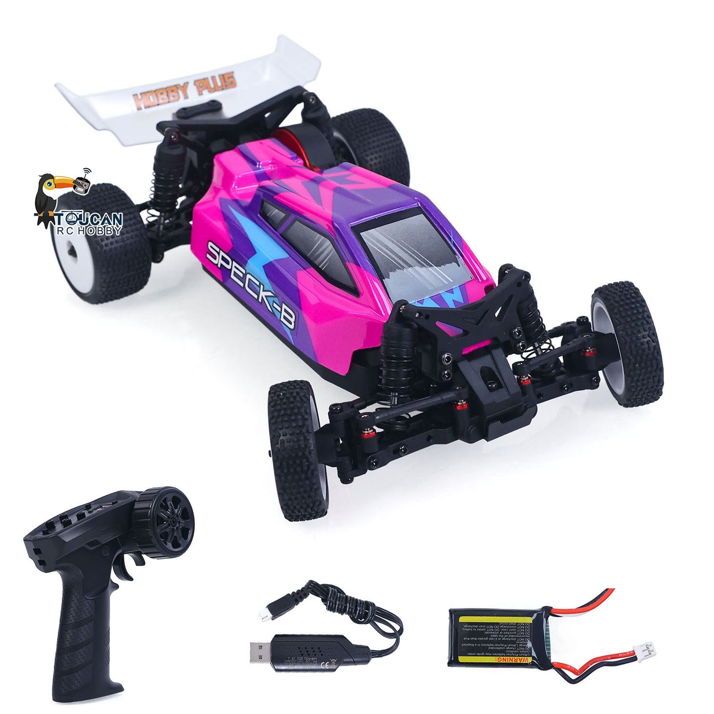 Hobby Plus 1/24 2WD RC Desert Car Remote Control Off Road Vehicle Speck-B RTR Motor 28A ESC 5G Servo No Light Sound System