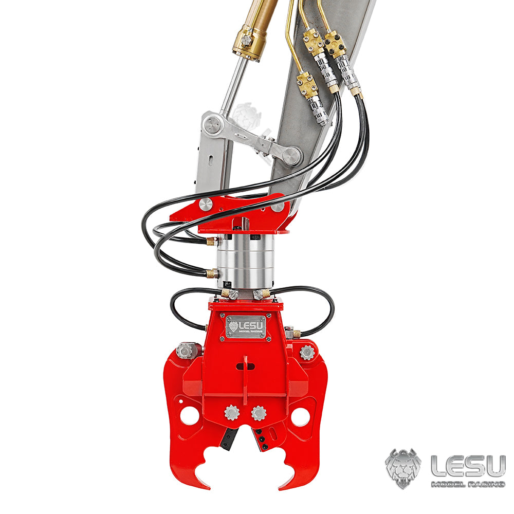 Metal Hydraulic Clamp Shear 270?? Rotatable for LESU 1/14 RC Hydraulic Excavator LR960 ZX490 ET30H ET26L LR945 SK500 ET36L AC360