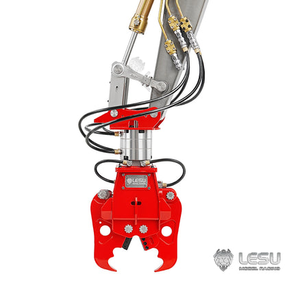 Metal Hydraulic Clamp Shear 270?? Rotatable for LESU 1/14 RC Hydraulic Excavator LR960 ZX490 ET30H ET26L LR945 SK500 ET36L AC360