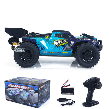 Fast Free Shipping for EU SCY 18101 Muti-Terrain 1/18 2.4GHz Sync Remote Control Off Road Vehicle PVC Body RC Electric Big Tire Truck Wheelie Bar LED Light