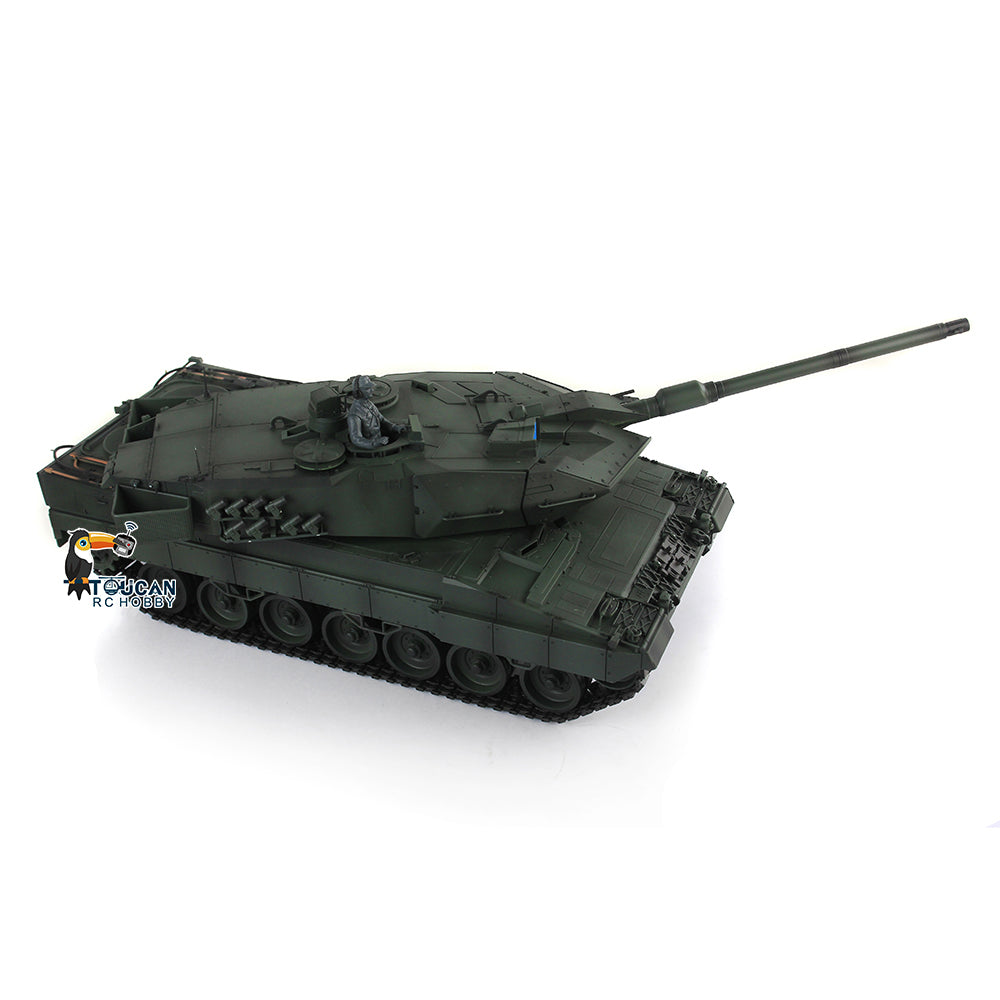 TOUCAN RC HOBBY IN Stock Henglong 1/16 TK7.0 Plastic 3889 Leopard2A6 RTR RC Tank 360 Degrees Turret BB Infrared Combat Smoke Sound Light Metal Barrel