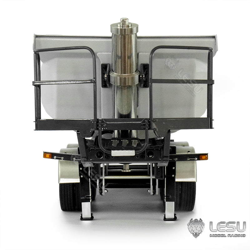 LESU 1/14 Metal RC Hydraulic Lifting Semi-tipper Model with A0006 Electric Legs for RC Tractor Truck DIY Builders Backyard Fun