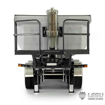 LESU 1/14 Metal RC Hydraulic Lifting Semi-tipper Model with A0006 Electric Legs for RC Tractor Truck DIY Builders Backyard Fun