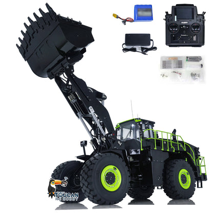 CUNDANG Kabolite 988K Metal RC 1/14 Hydraulic Heavy Loader K988 100S PL18 Lite Radio Control Truck Upgraded Vehicle RTR 6CH Reversing Valve