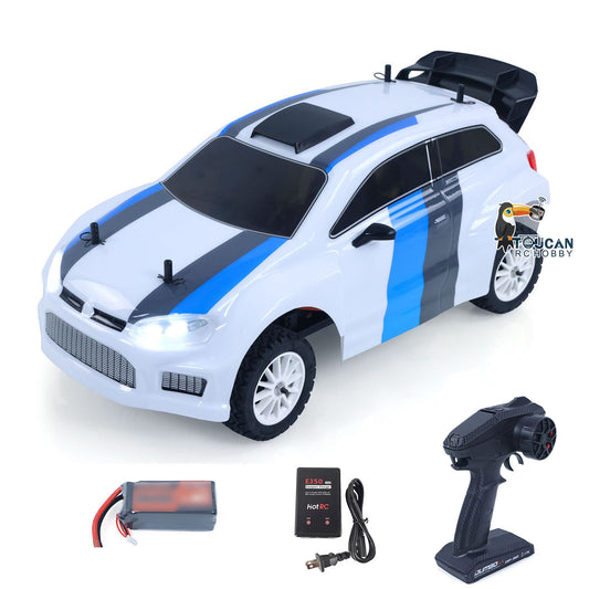 US Stock 1004 1/10 70KM/H 4*4 Remote Control Rally Car RC Brushless Electric Racing Vehicle Hobbywing 60A ESC 3 Differentials Metal Gears