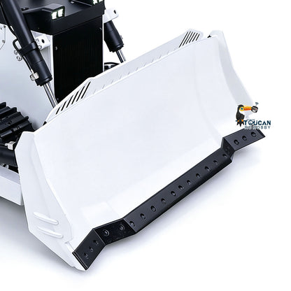 TOUCAN RC HOBBY Metal Blade for 1/12 Remote Control Hydraulic Bulldozer D155AX RC Dozer 7 Way Valve 3.0L Oil Pump 5 Plows Light Sound System